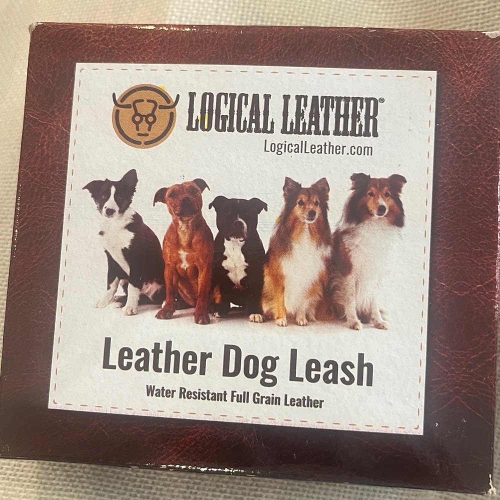 Logical Leather Dog Leash